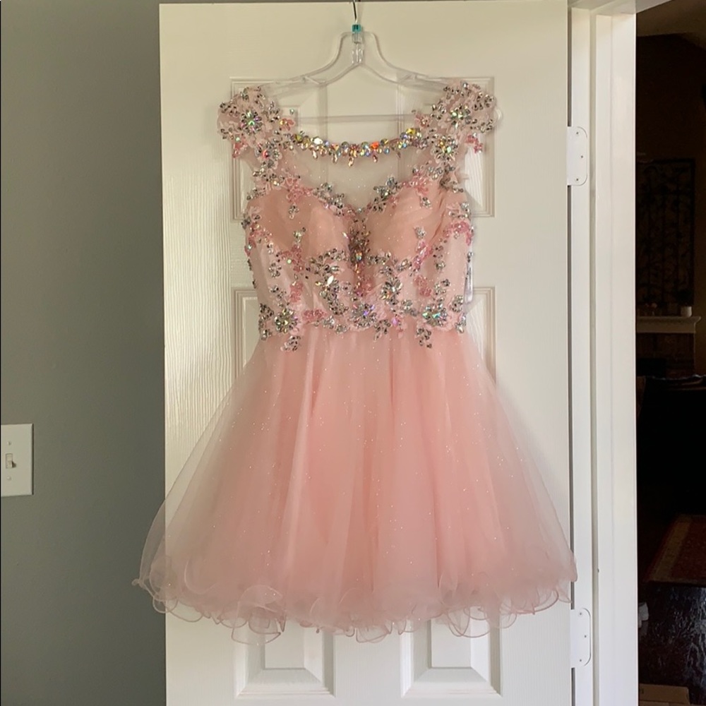 Pink homecoming dress